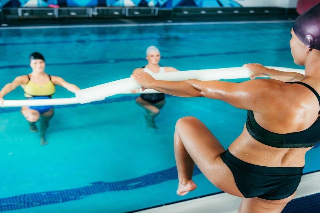 AQUA EXERCISES FOR GETTING STRONGER